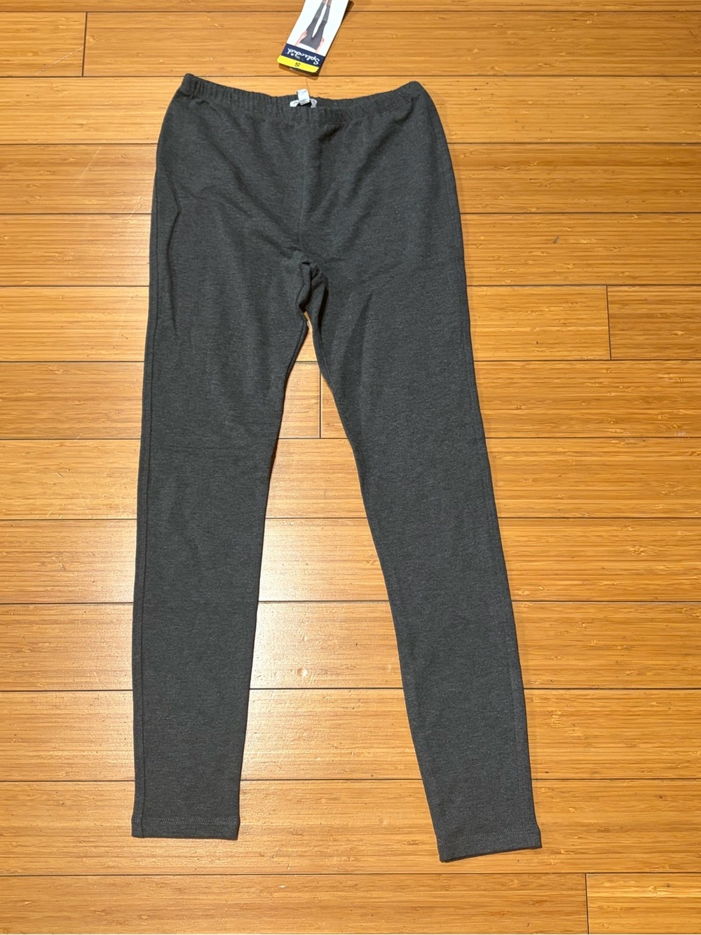 Splendid Girls Charcoal Gray Stretch Leggings